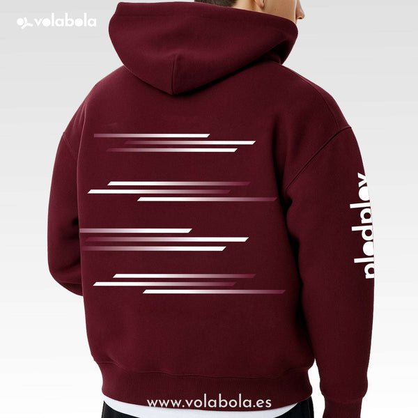 Sudadera con capucha unisex - Crimson Motion
