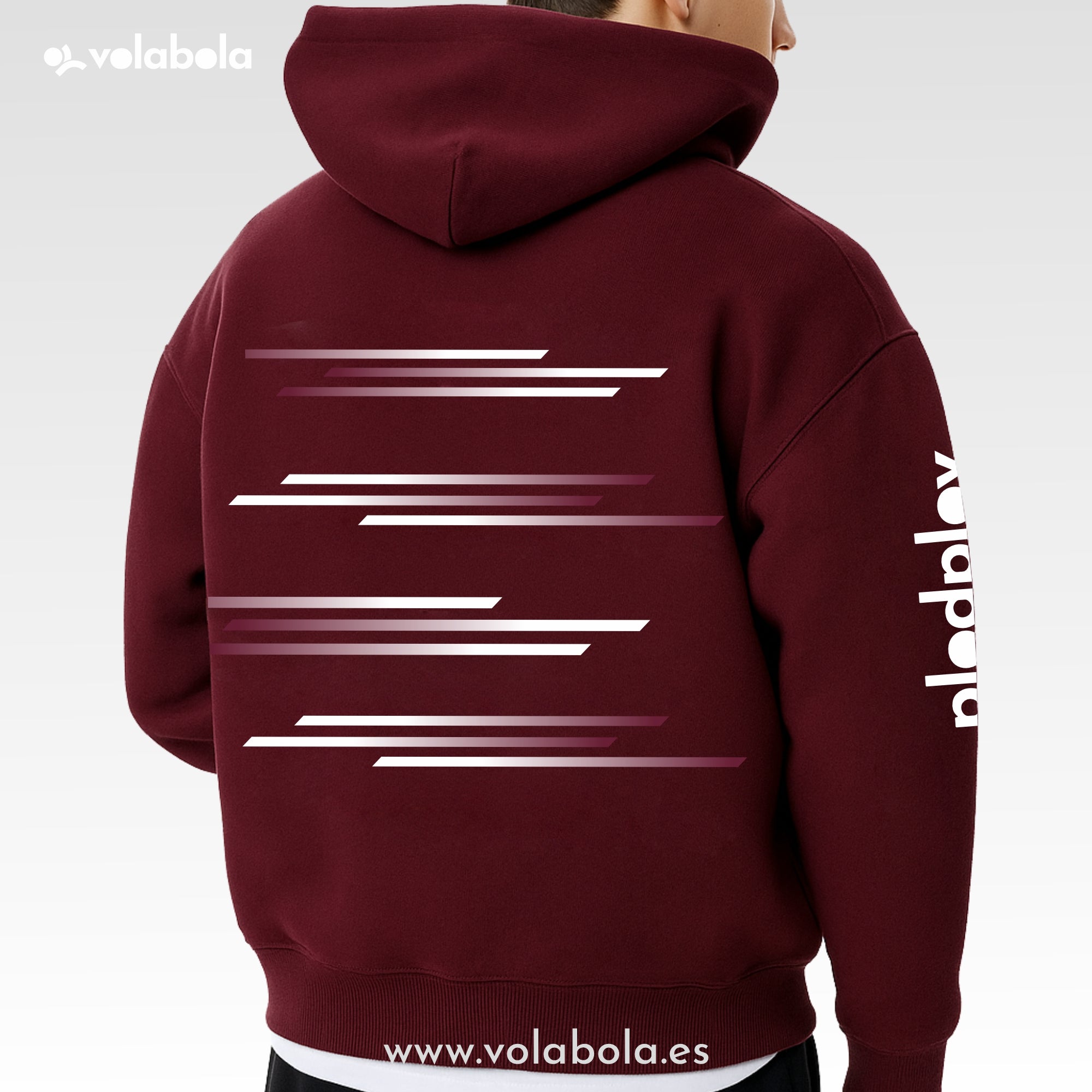 Sudadera con capucha unisex - Crimson Motion
