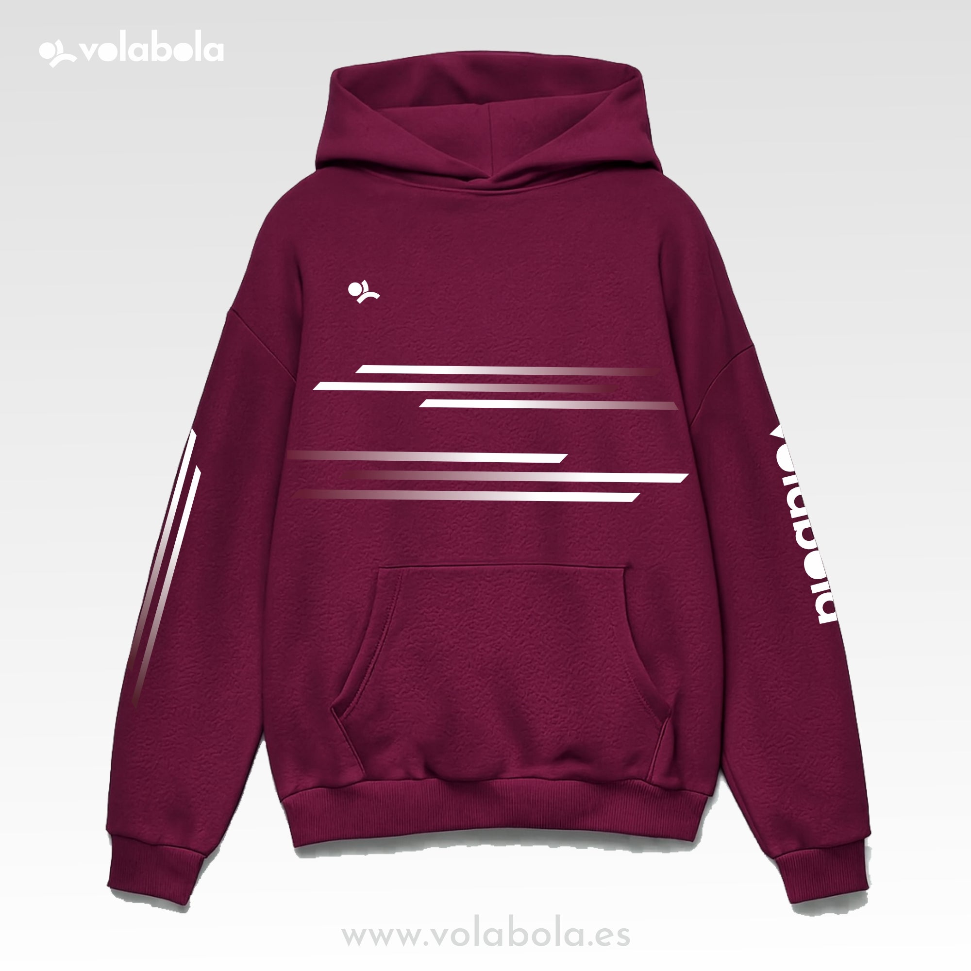 Sudadera con capucha unisex - Crimson Motion