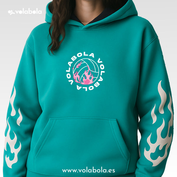 Sudadera con capucha - Fireball Mist