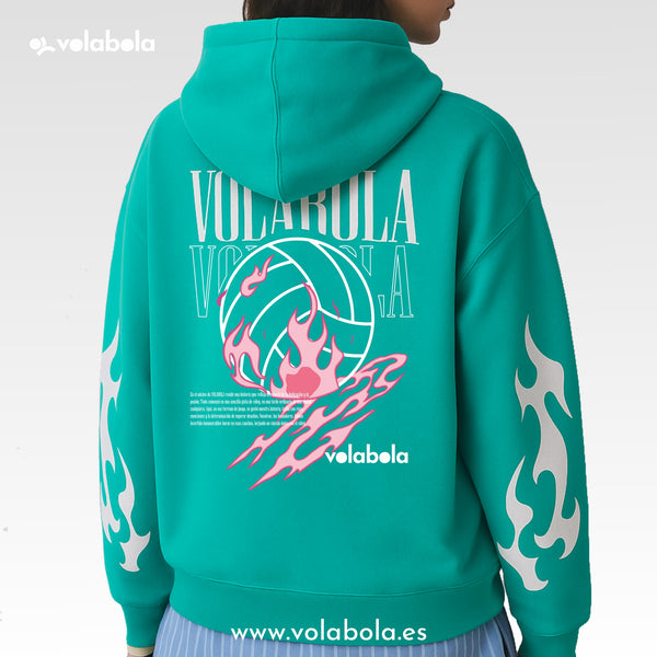 Sudadera con capucha - Fireball Mist