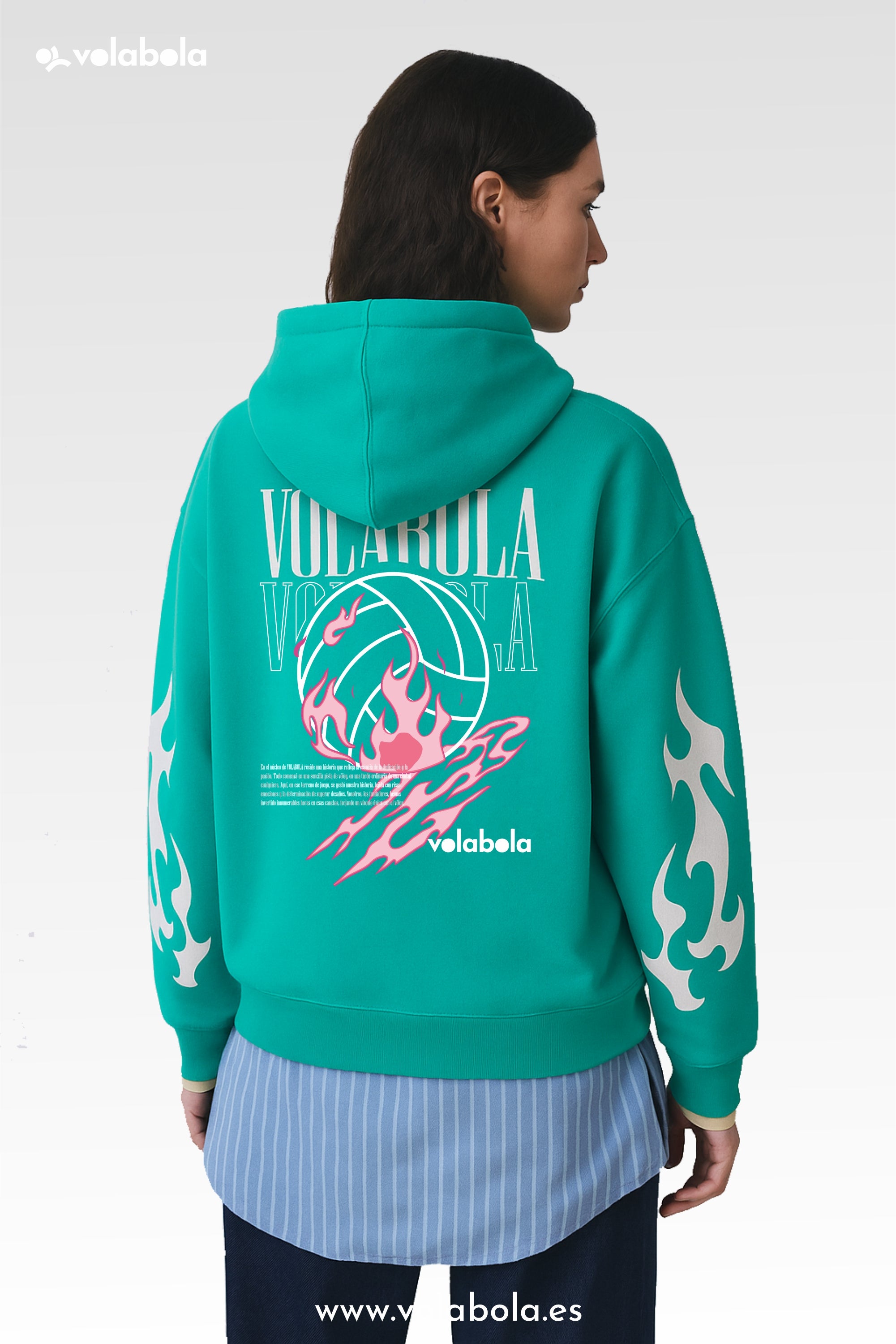 Sudadera con capucha unisex - Fireball Mist