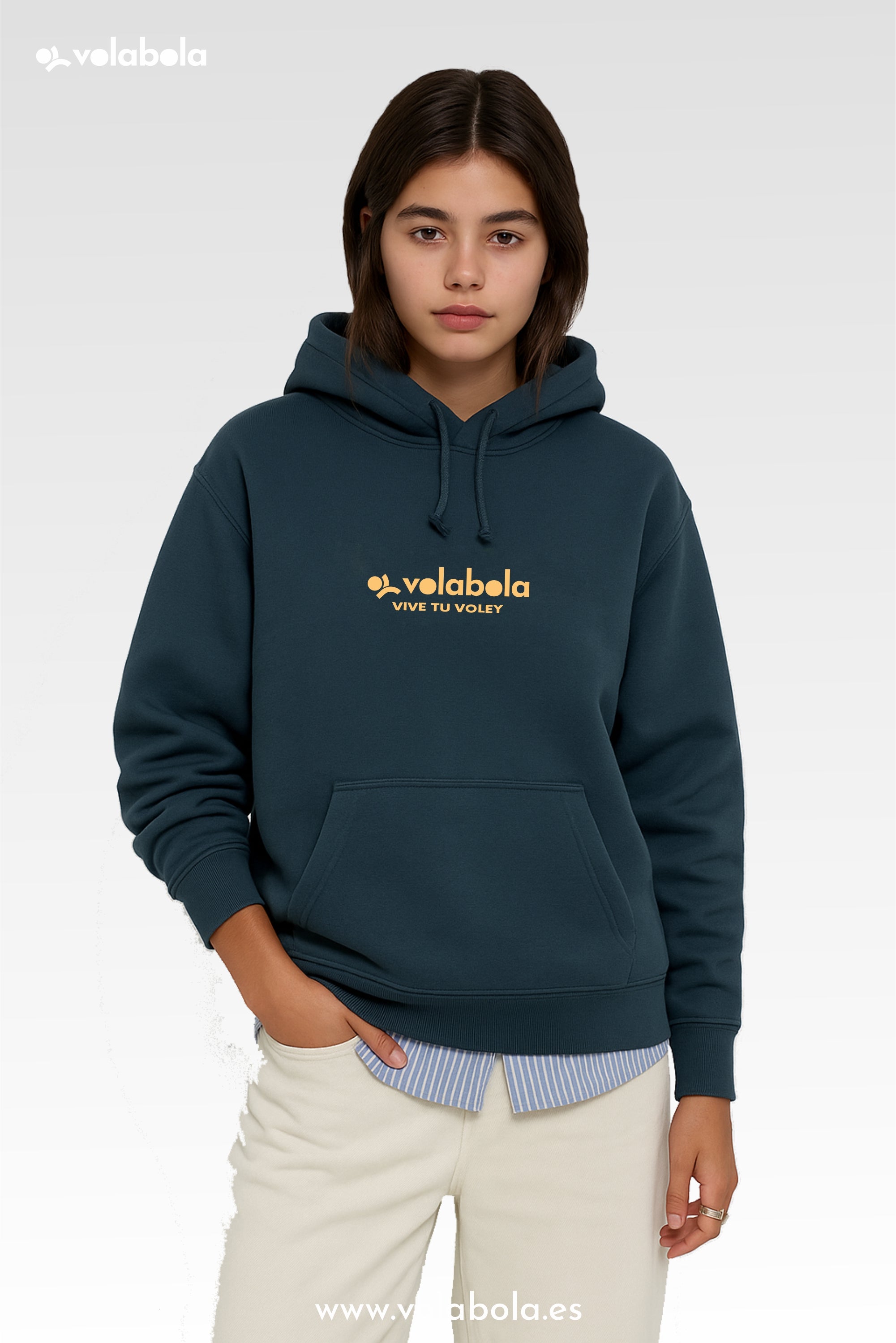 Sudadera con capucha unisex – Premium Bordada