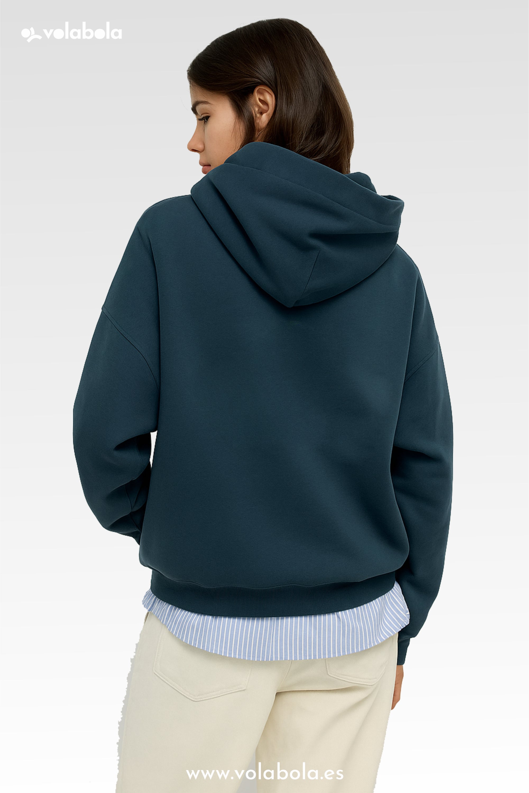 Sudadera con capucha unisex – Premium Bordada