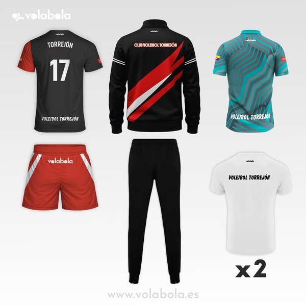 Pack Nuevo Jugador/Líbero Hombre Torrejón