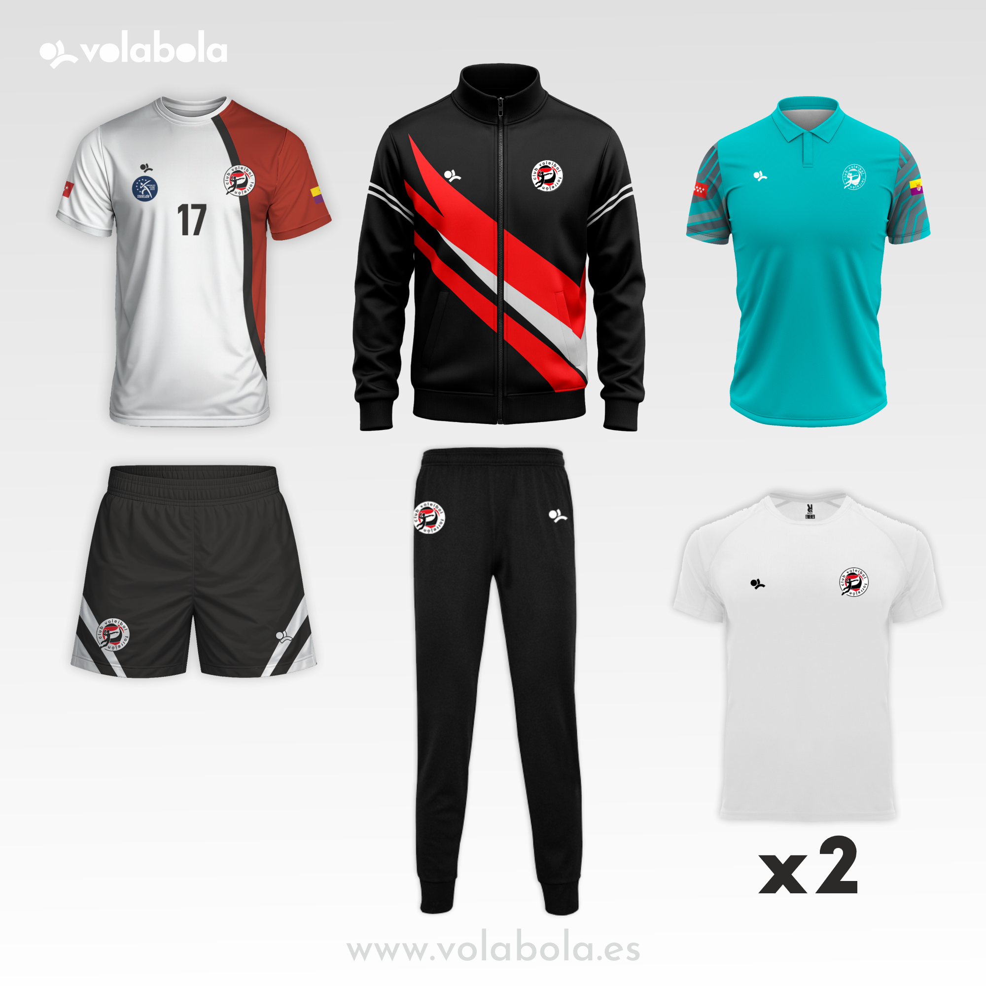 Pack Nuevo Jugador/Líbero Hombre Torrejón