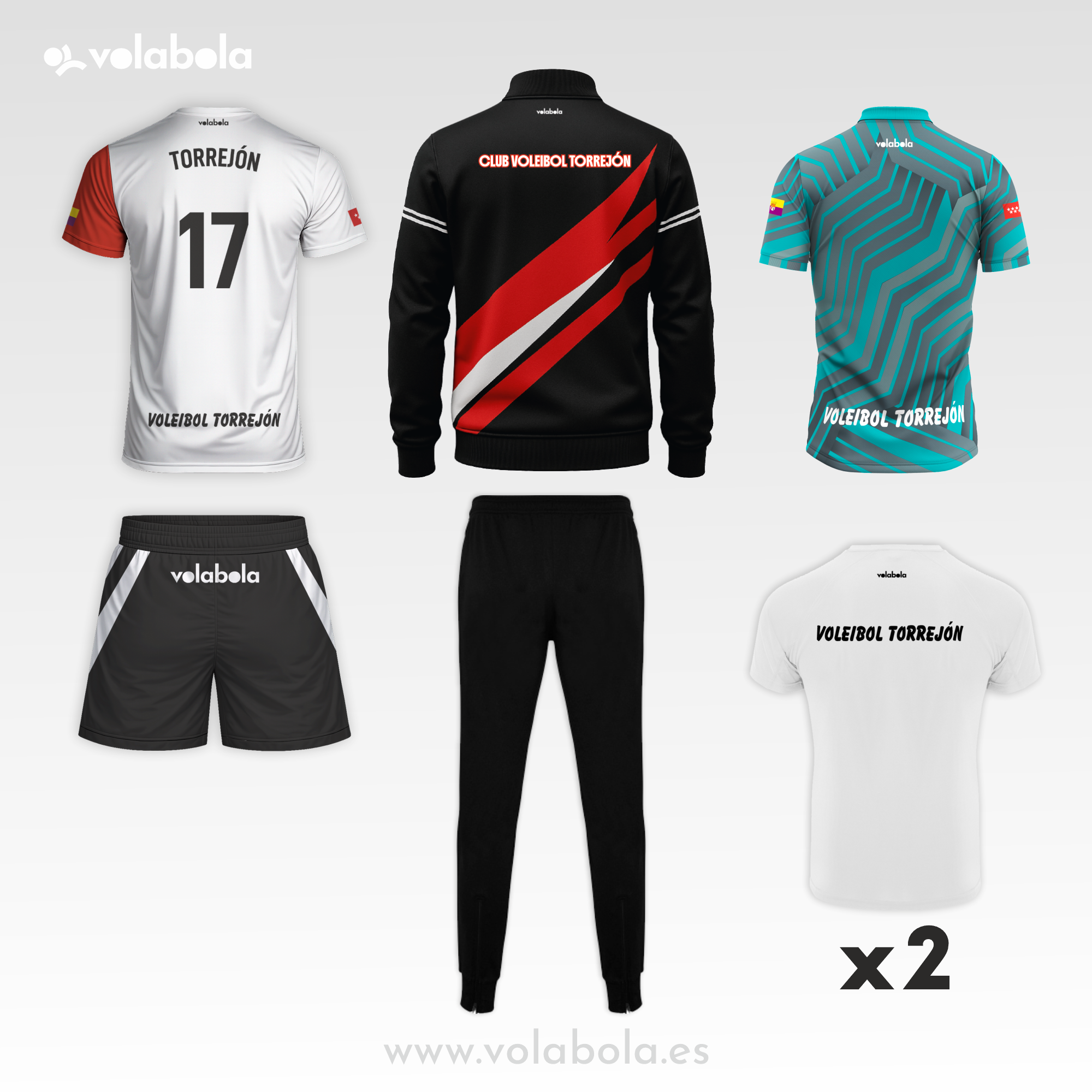 Pack Nuevo Jugador/Líbero Hombre Torrejón