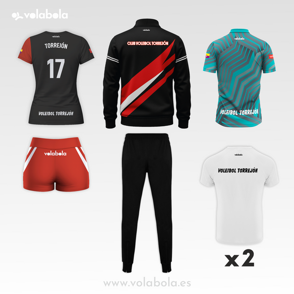 Pack Nuevo Jugador/Líbero Mujer Torrejón