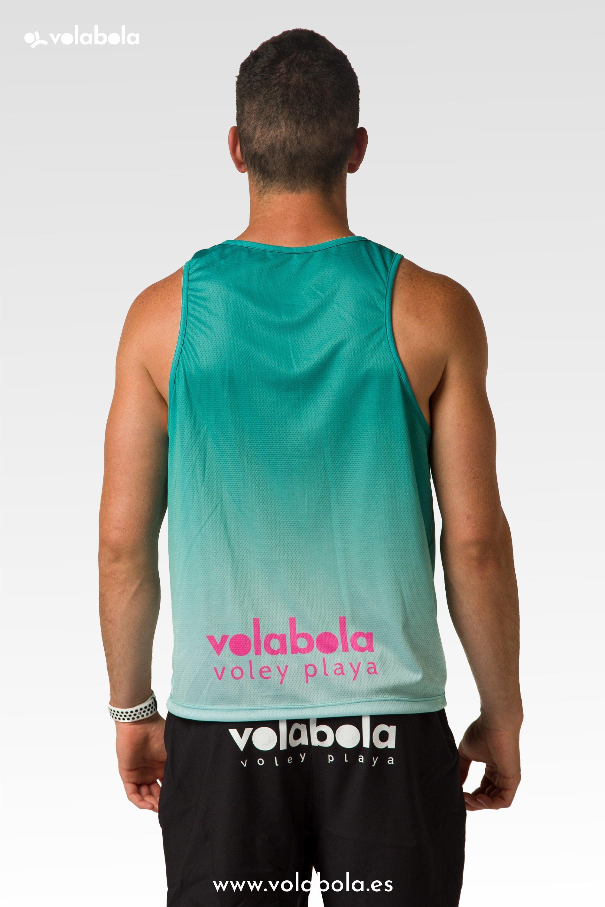 Camiseta de Tirantes Hombre – Turquesa