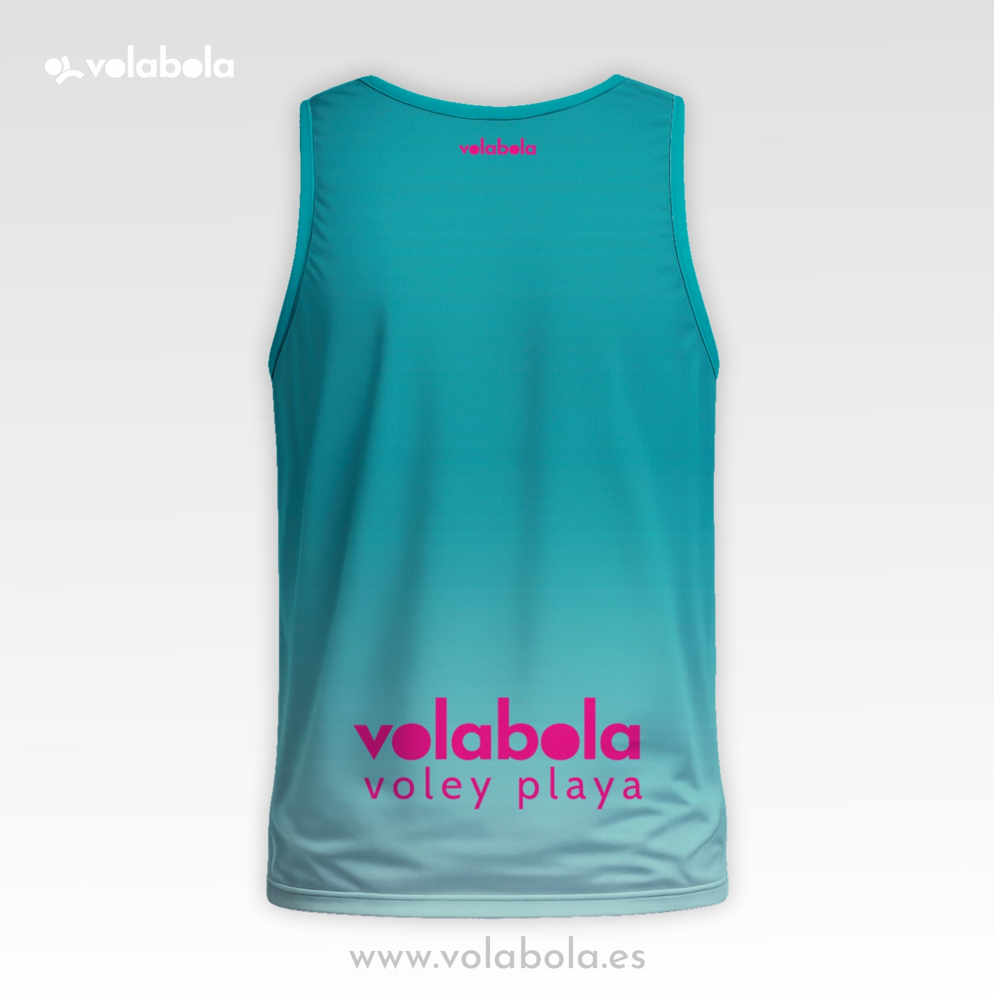 Camiseta Tirantes Pro Volley Hombre – Turquesa