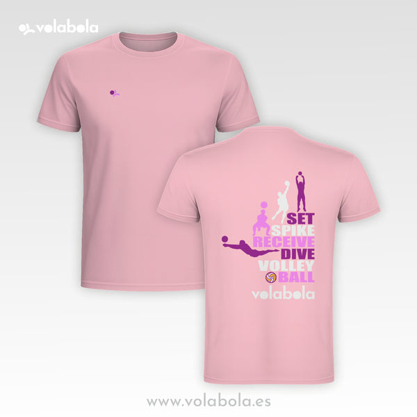 Camiseta Manga Corta Casual Volley Hombre – Volley Sequence