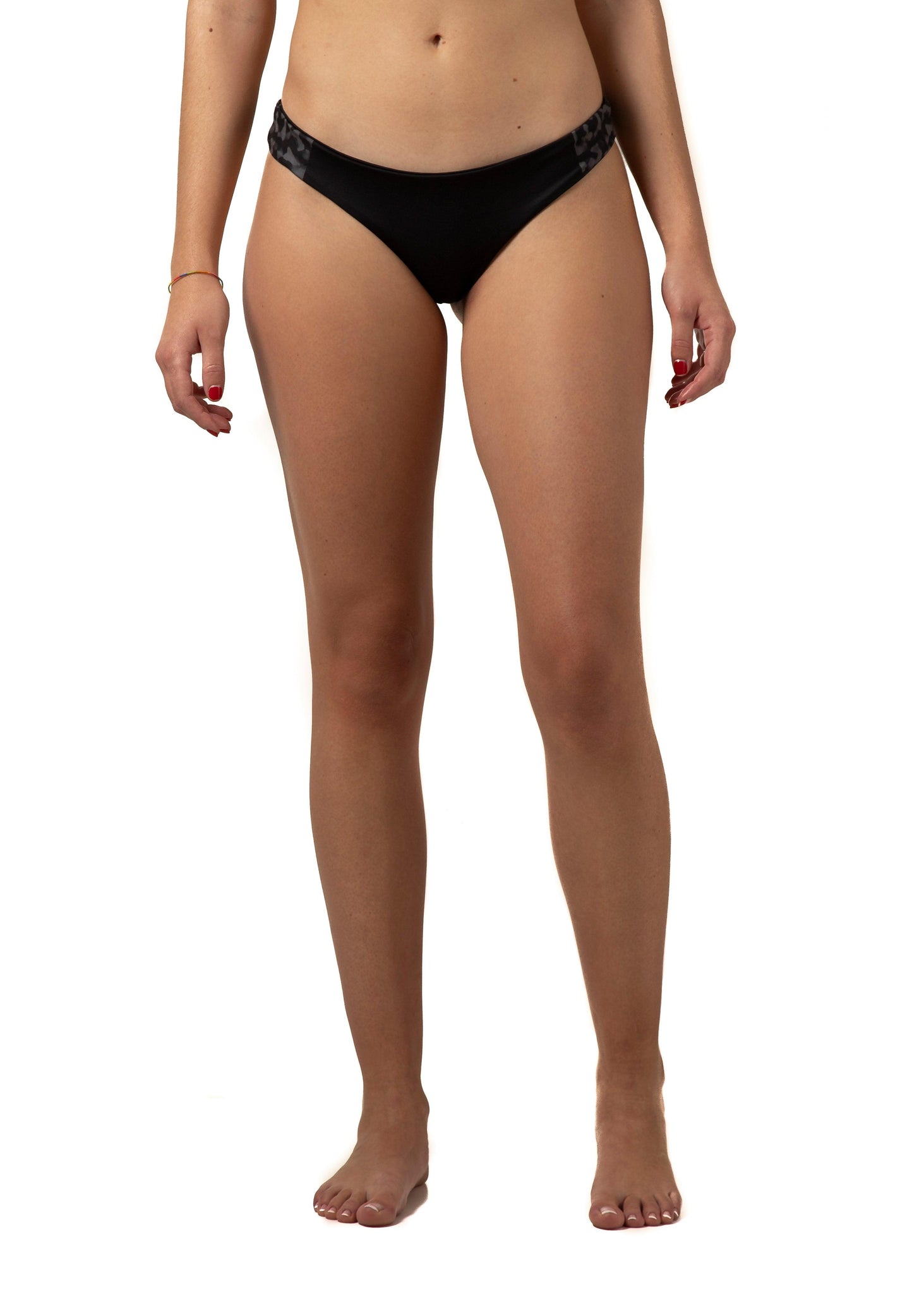 Braguita bikini pro volley - black camouflage