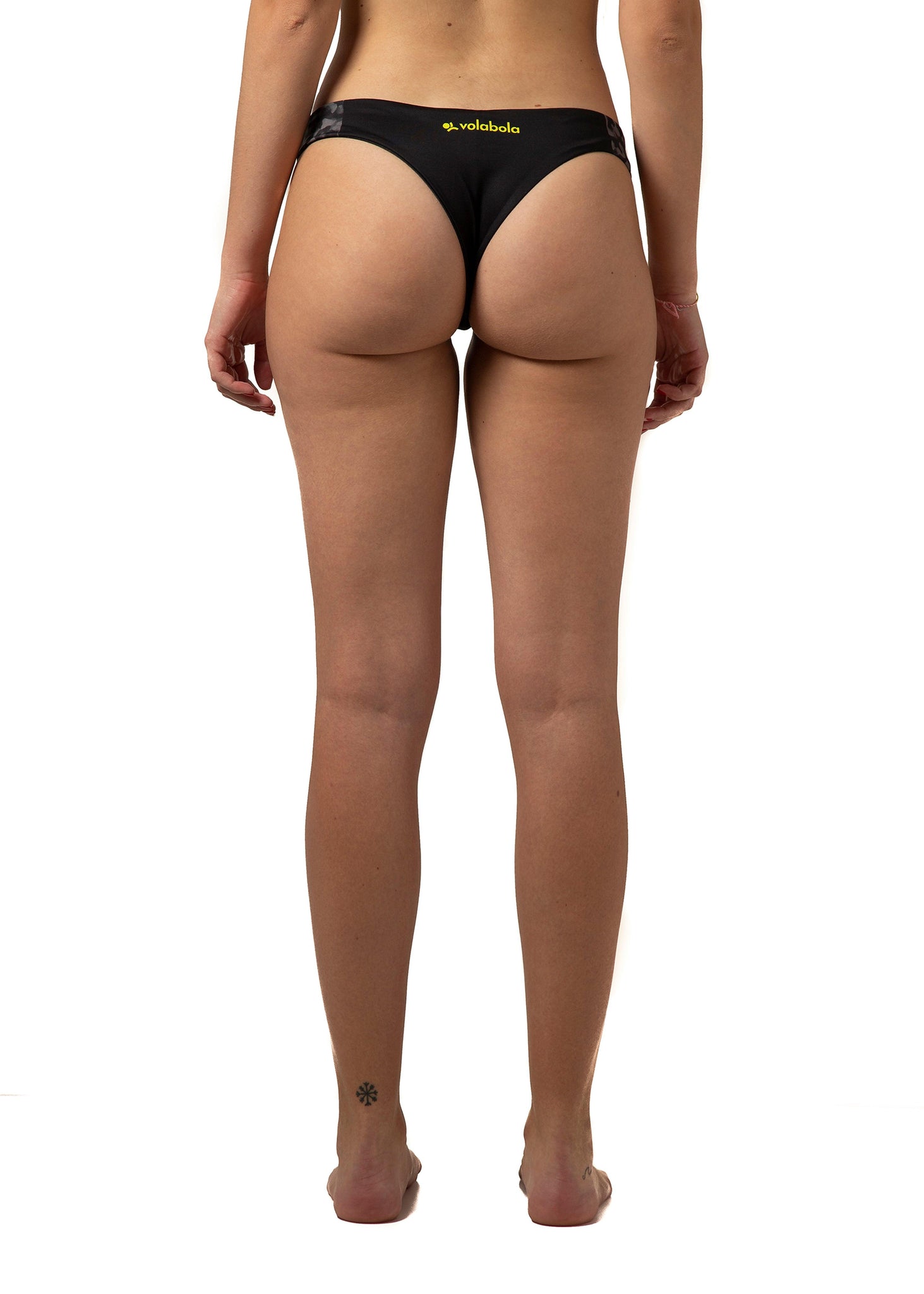 Braguita bikini pro volley - black camouflage
