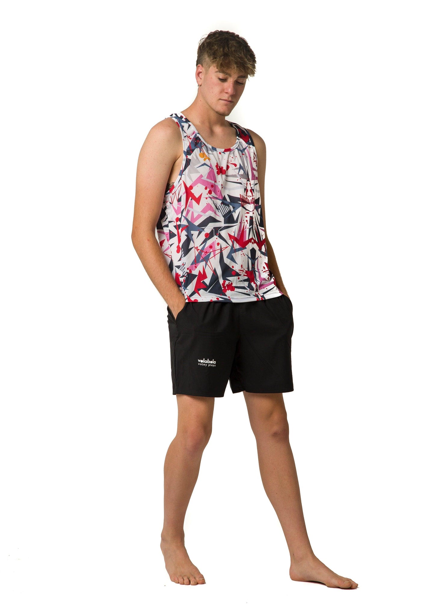 Camiseta tirantes hombre - Graffiti