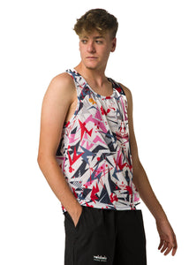 Camiseta tirantes hombre - Graffiti