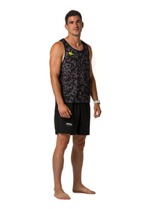 Camiseta tirantes hombre - Camuflaje gris