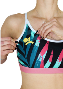 Top bikini pro volley - Palm tree
