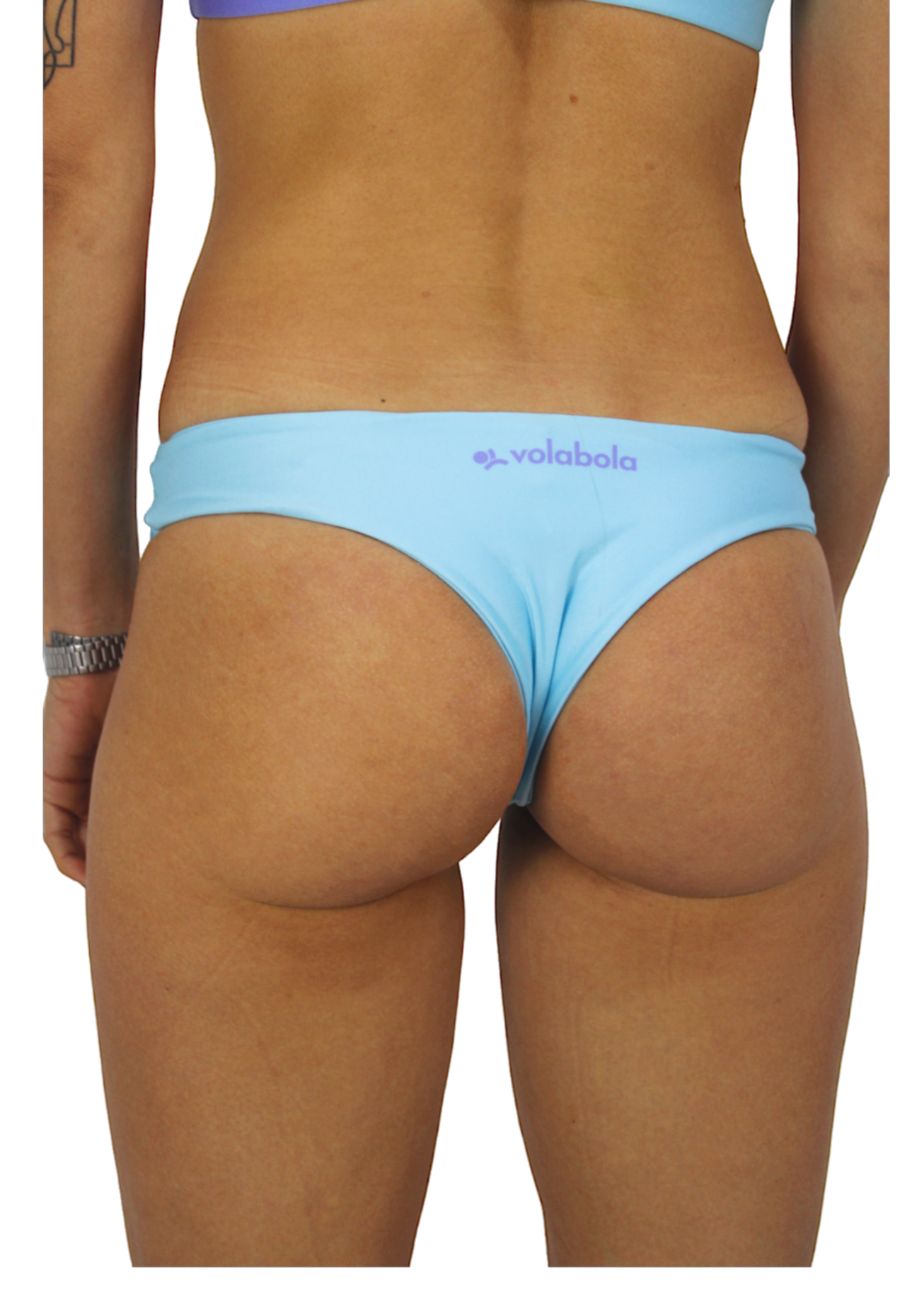 Braguita bikini pro volley - cyan blue
