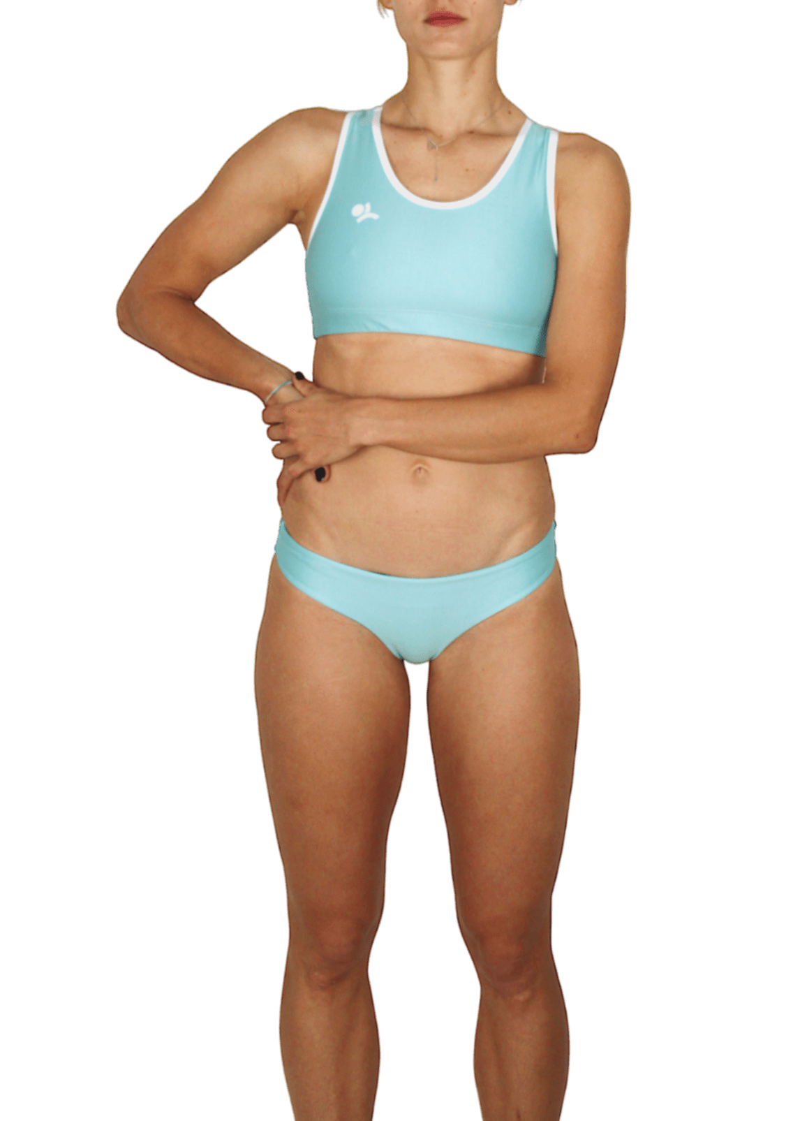 Braguita bikini pro volley - Blue turquoise