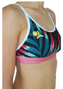 Top bikini pro volley - Palm tree
