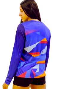 Camiseta manga larga unisex - Geométrica