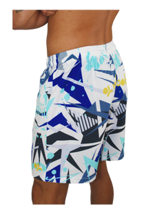 Bañador pro beachvolley - Graffiti blue