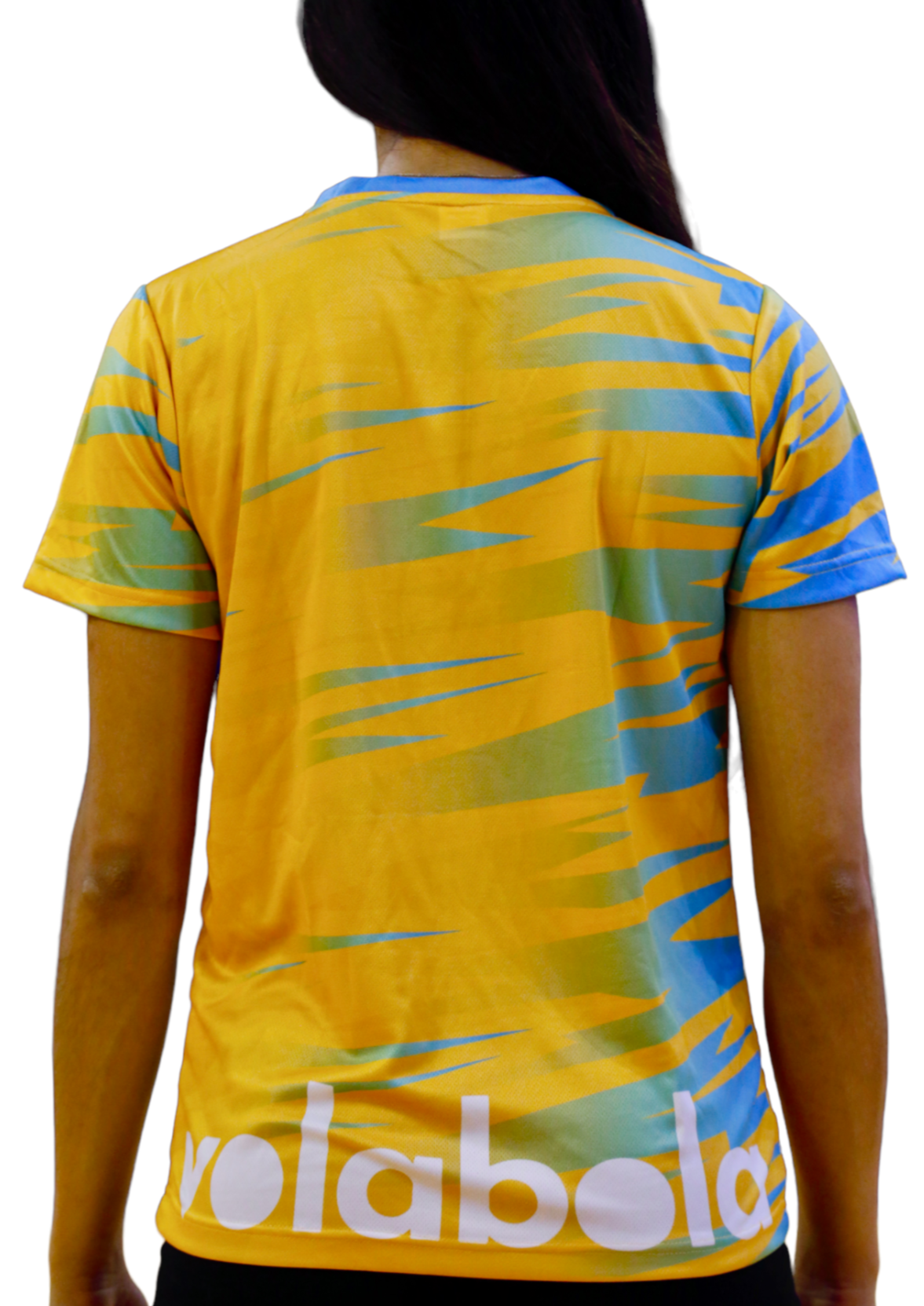 Camiseta manga corta - Stripped amarilla